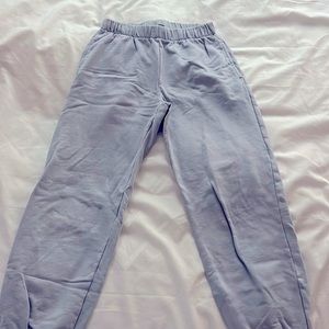 Brandy Melville Light Blue Sweatpants